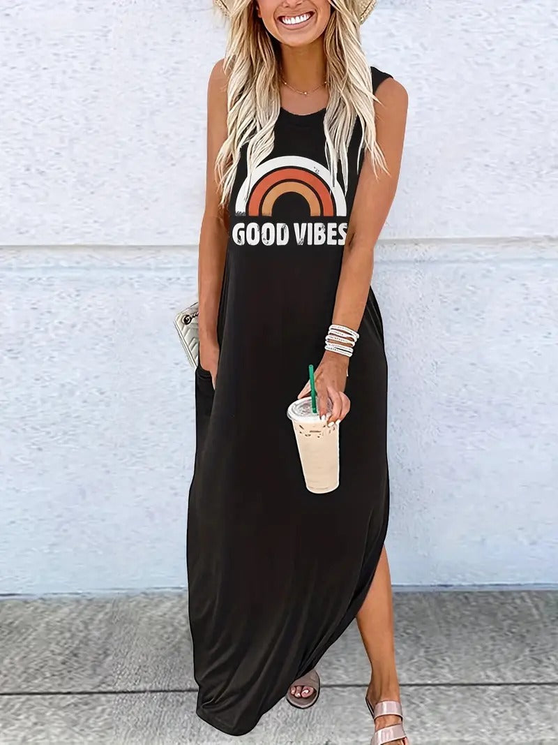 Robe Kurvige Good Vibes - Anja pour un look léger et positif