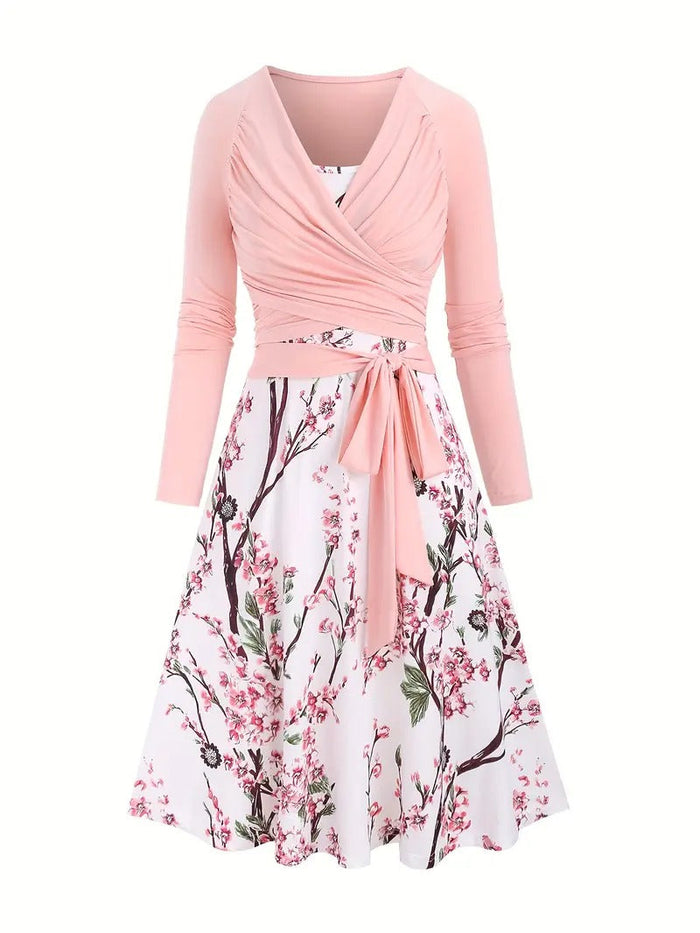Ensemble de robes élégantes pour femmes avec motif floral - Vanja