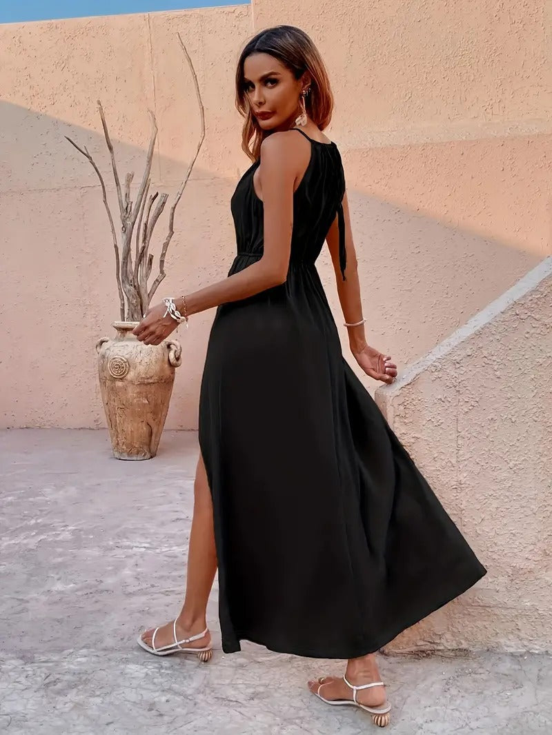Robe de printemps sans manches chic et élégante - Aniek