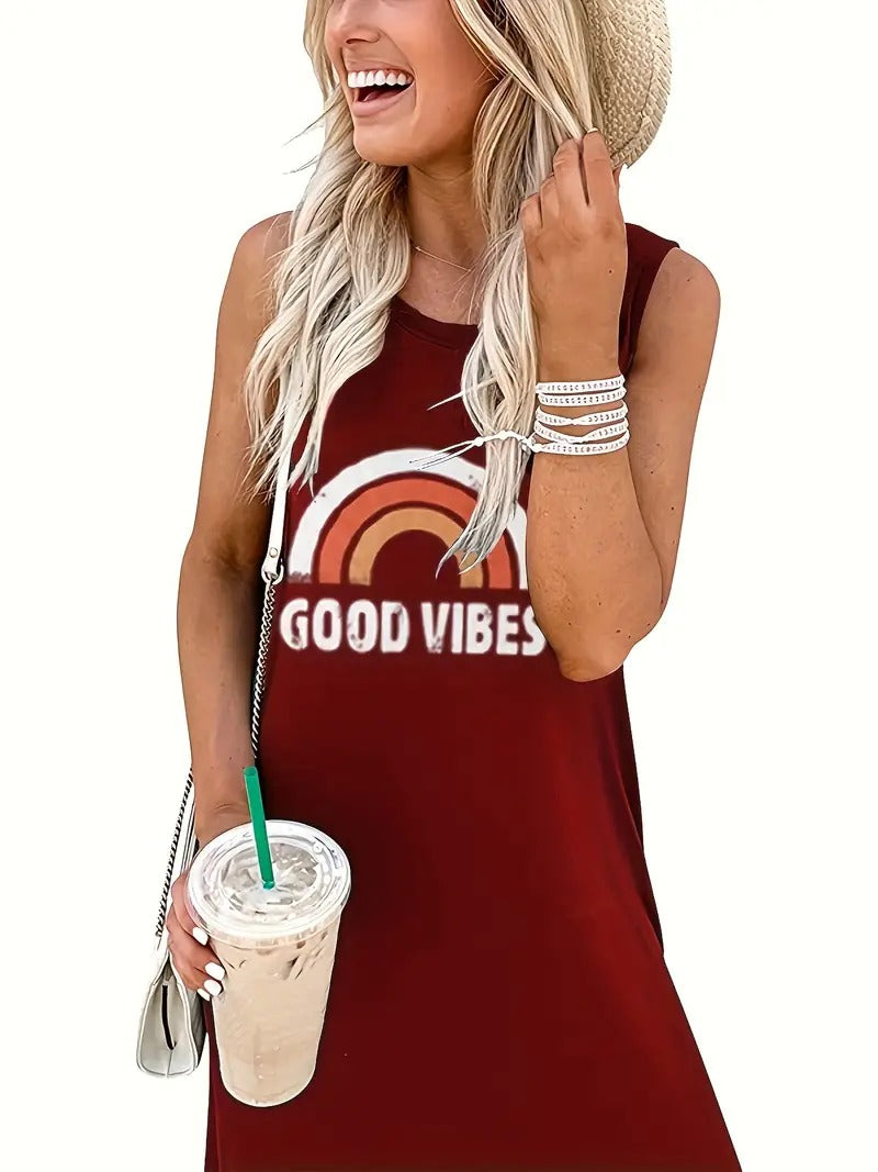 Robe Kurvige Good Vibes - Anja pour un look léger et positif