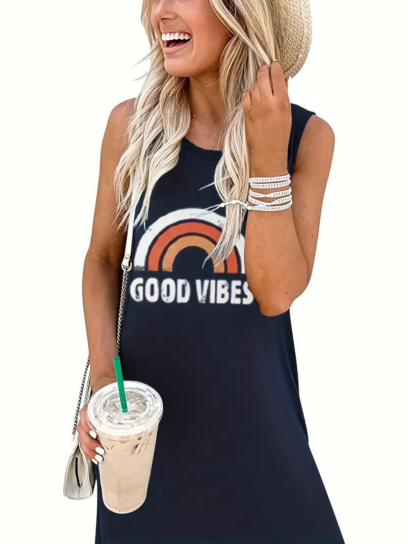 Robe Kurvige Good Vibes - Anja pour un look léger et positif