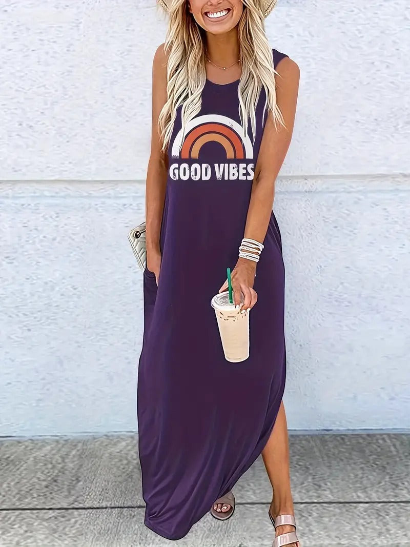 Robe Kurvige Good Vibes - Anja pour un look léger et positif