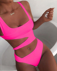 Maillot de bain une pièce push-up pour femmes