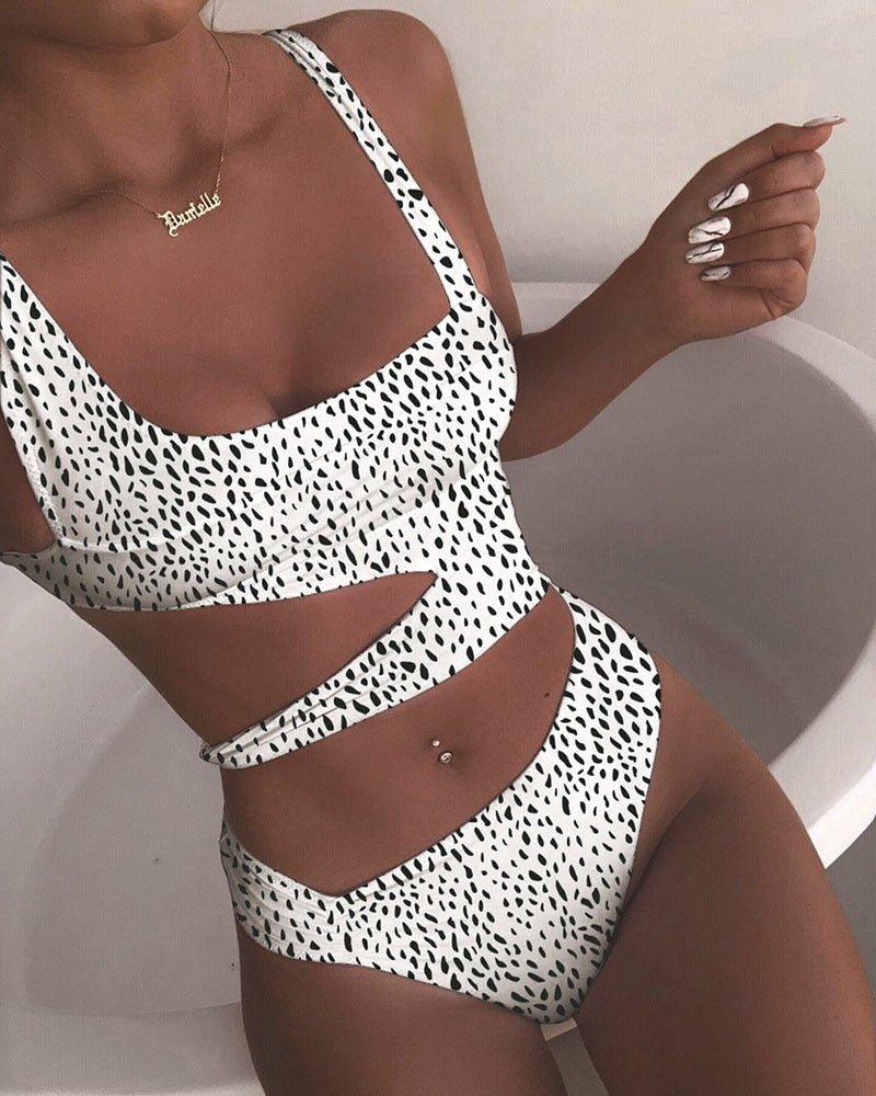 Maillot de bain une pièce push-up pour femmes