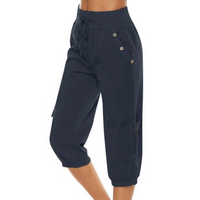 Pantalon court pour femme - Pantalon décontracté élégant et confortable pour un look tendance
