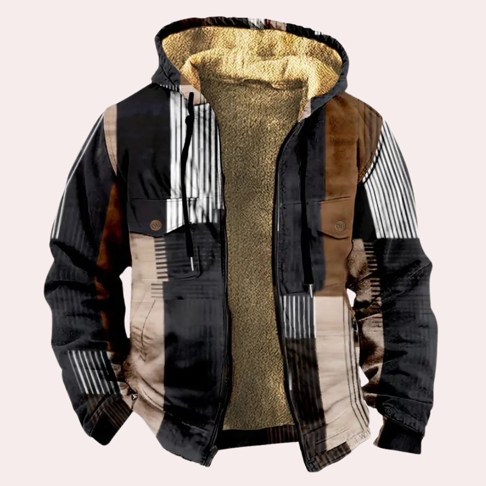 BOBBY - Veste à capuche élégante et décontractée pour hommes