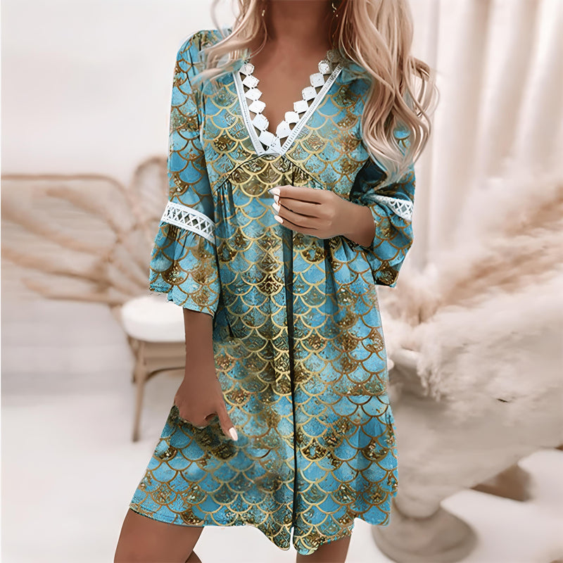 Robe midi chic sans manches pour femmes - Élégante, fluide, parfaite pour les occasions formelles